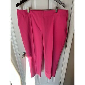 Rachel Zoe pink skinny stretchy pants size 16 stylish work attire